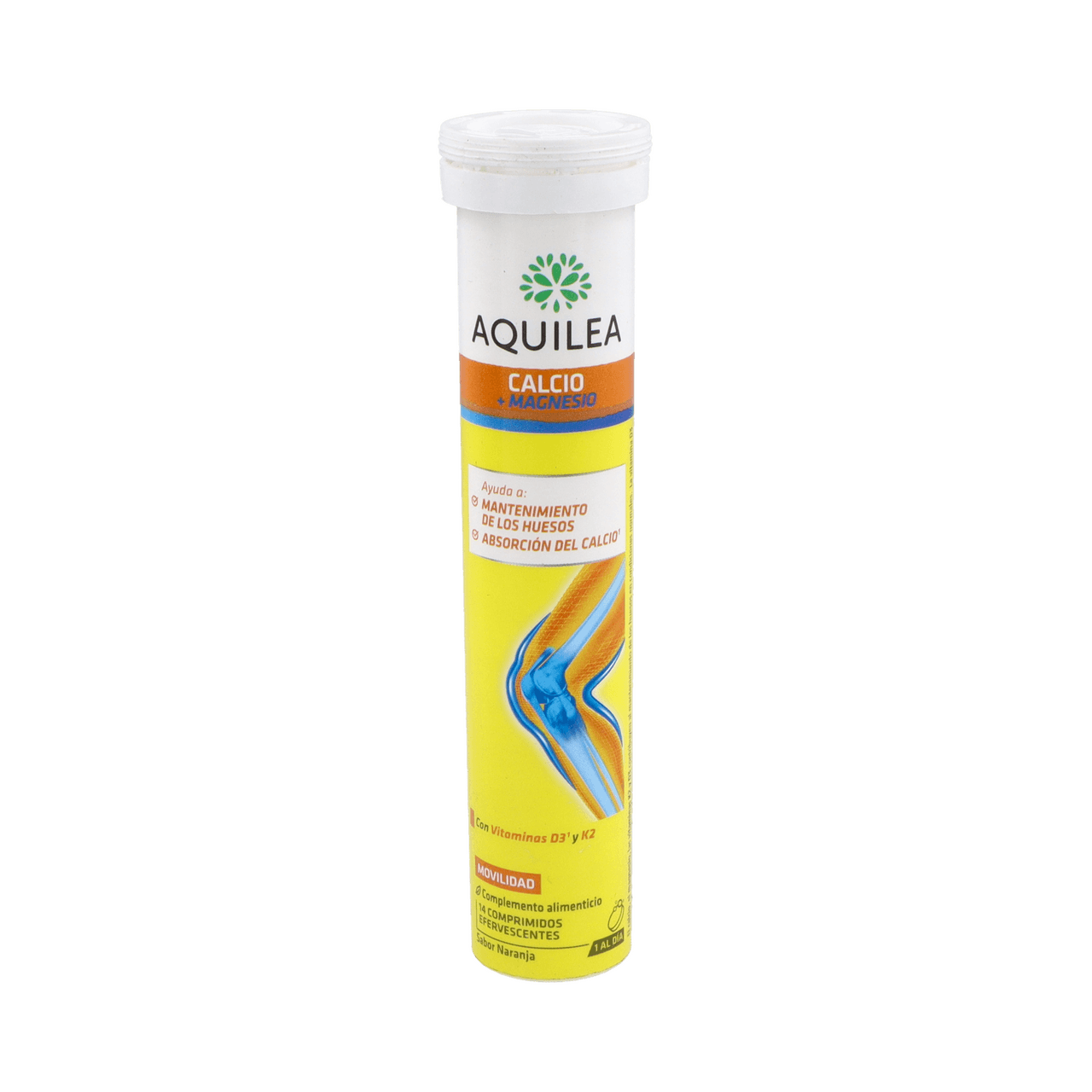 AQUILEA Calcio + Magnesio 14 comprimidos efervescentes