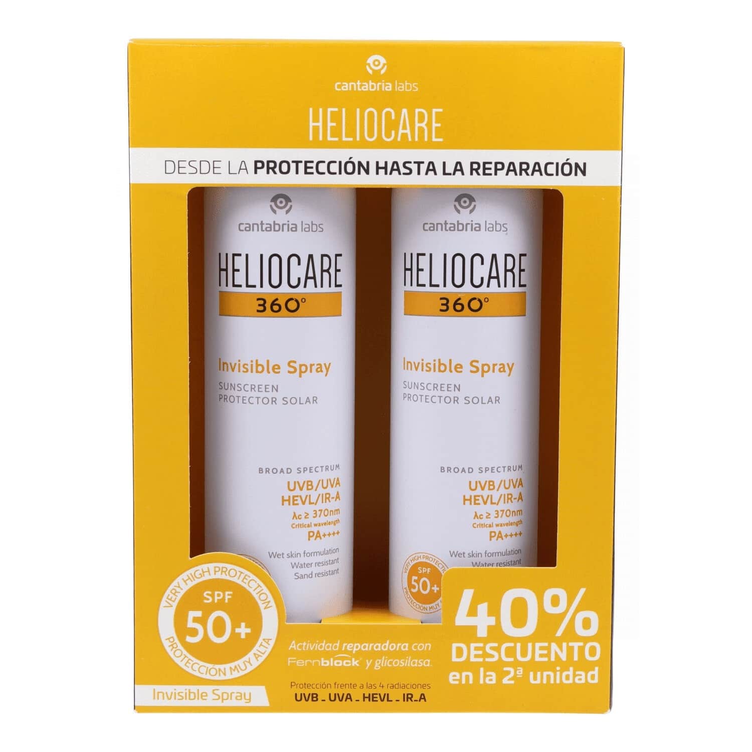 Heliocare Spray Invisible 360 2 x 200ml