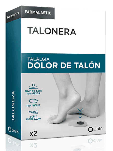 Farmalastic Talonera de Silicona Talla Mediana