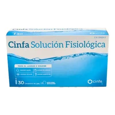 Solución Fisiológica Cinfa 30 Unidades