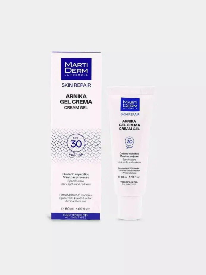 Martiderm Arnika Gel SPF50 30ml - Reparador Post-intervención