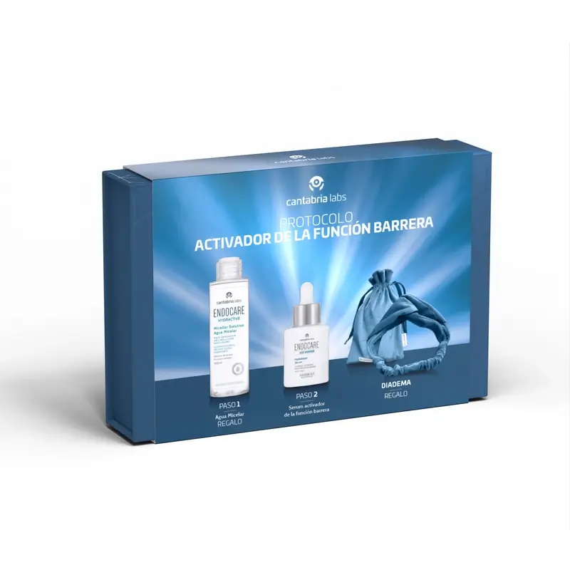Endocare Hyaluboost Age Barrier Sérum 30 ml + Agua Micelar 100ml + Diadema Regalo