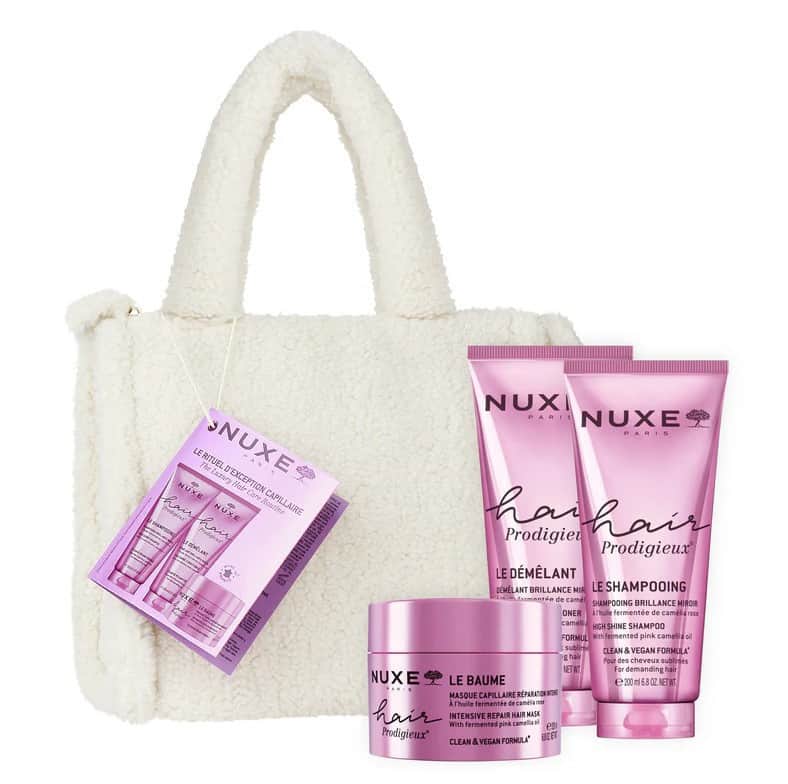 Nuxe Neceser Rutina Capilar Hair Prodigieux (Champú + Acondicionador + Mascarilla)